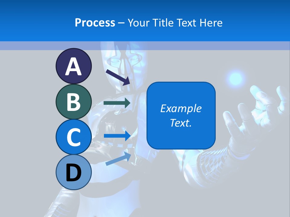 Steel Mechanical Face PowerPoint Template