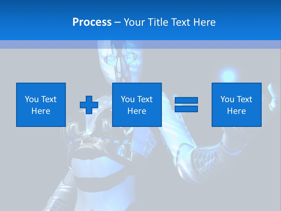 Steel Mechanical Face PowerPoint Template