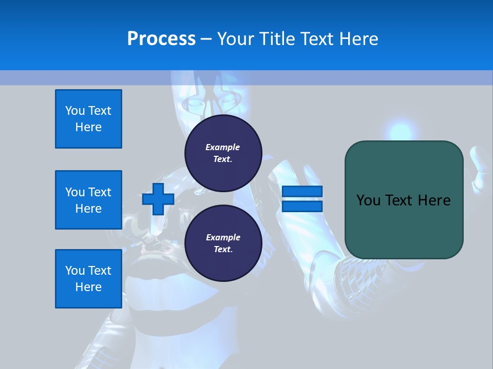 Steel Mechanical Face PowerPoint Template