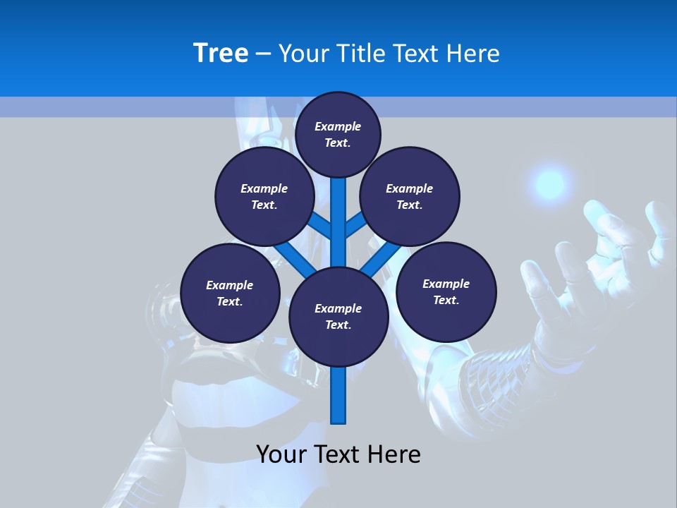 Steel Mechanical Face PowerPoint Template