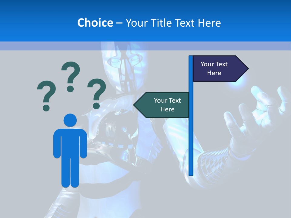 Steel Mechanical Face PowerPoint Template