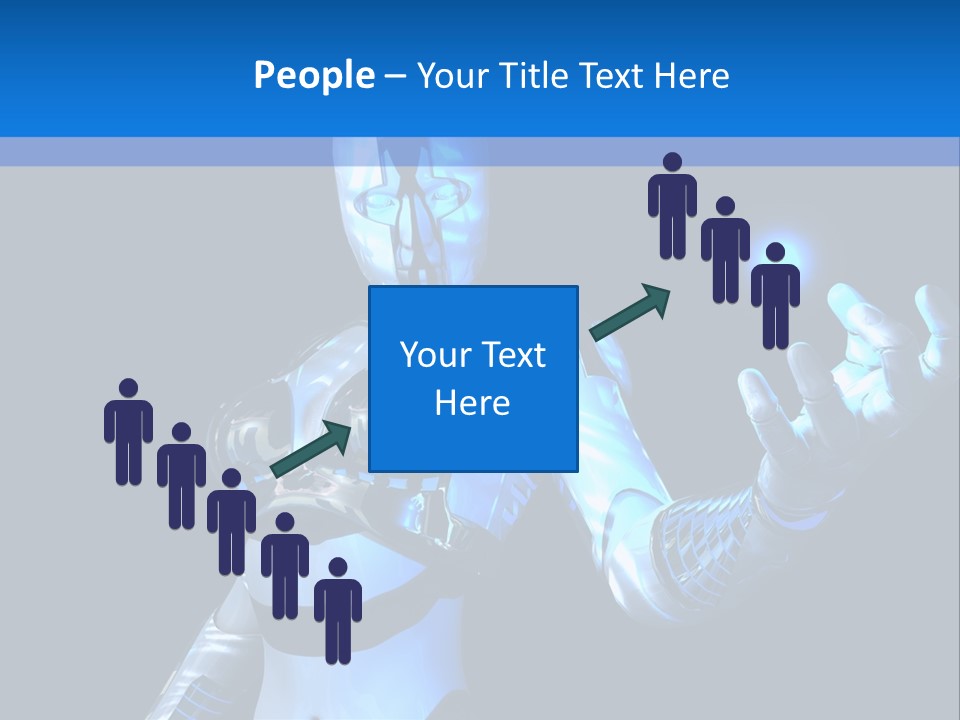 Steel Mechanical Face PowerPoint Template