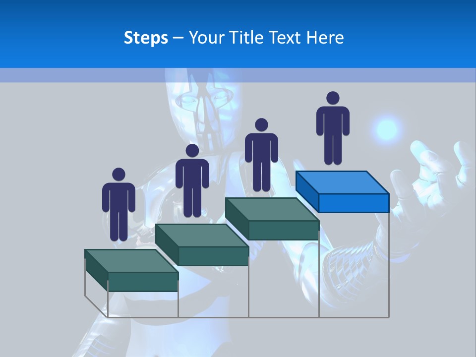 Steel Mechanical Face PowerPoint Template