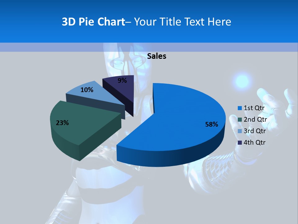 Steel Mechanical Face PowerPoint Template
