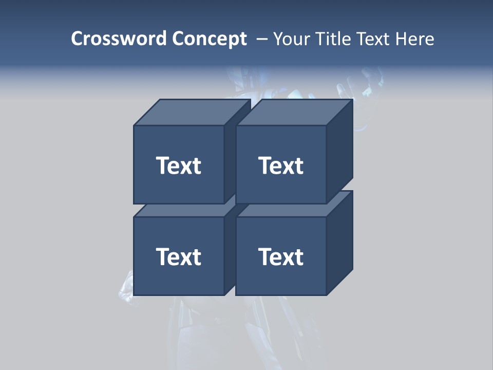 Face Beautiful Robotics PowerPoint Template