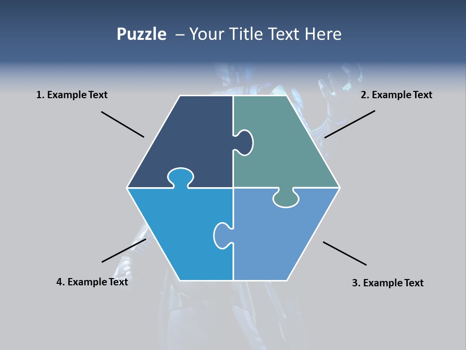 Face Beautiful Robotics PowerPoint Template