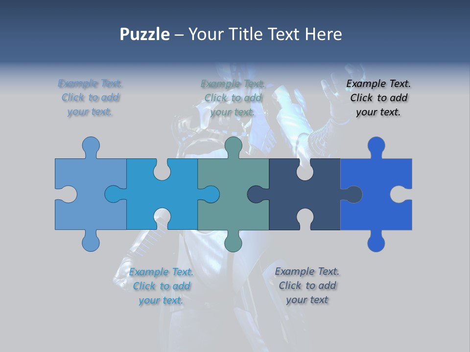 Face Beautiful Robotics PowerPoint Template