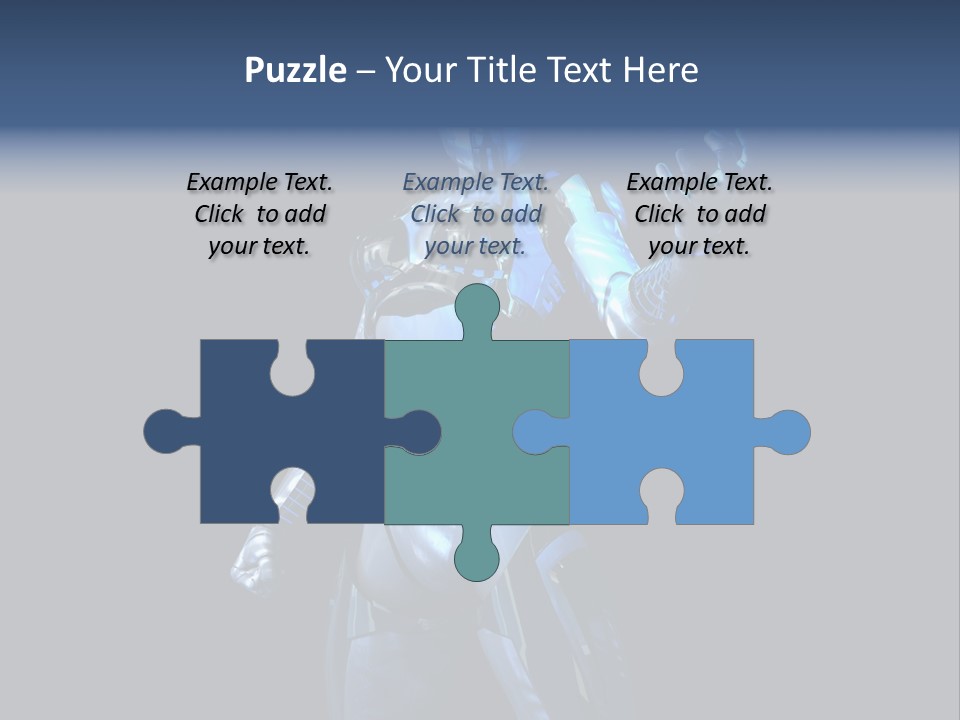 Face Beautiful Robotics PowerPoint Template