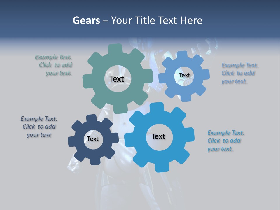 Face Beautiful Robotics PowerPoint Template