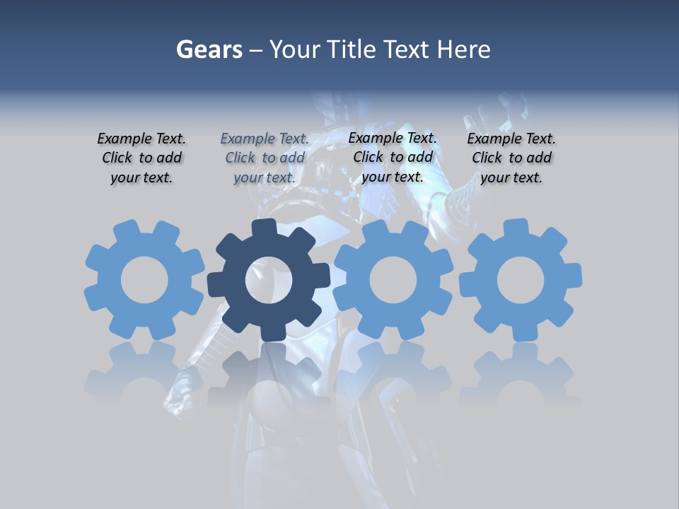 Face Beautiful Robotics PowerPoint Template