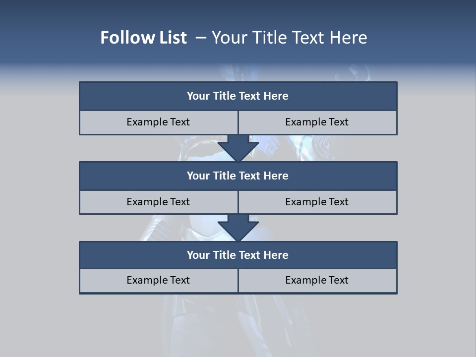 Face Beautiful Robotics PowerPoint Template
