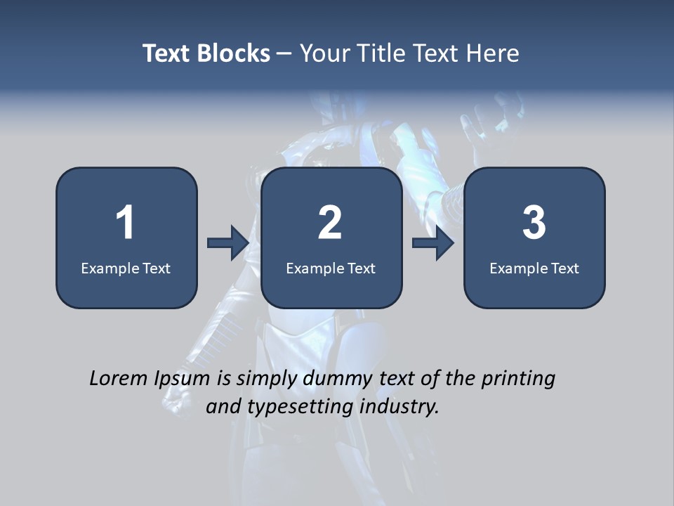 Face Beautiful Robotics PowerPoint Template