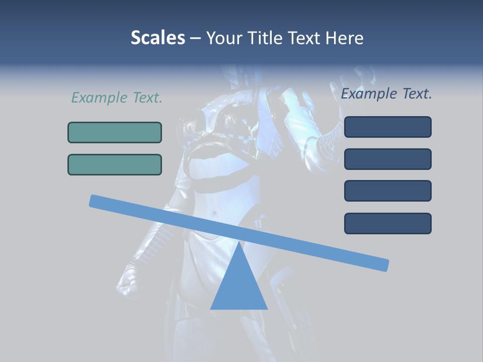 Face Beautiful Robotics PowerPoint Template