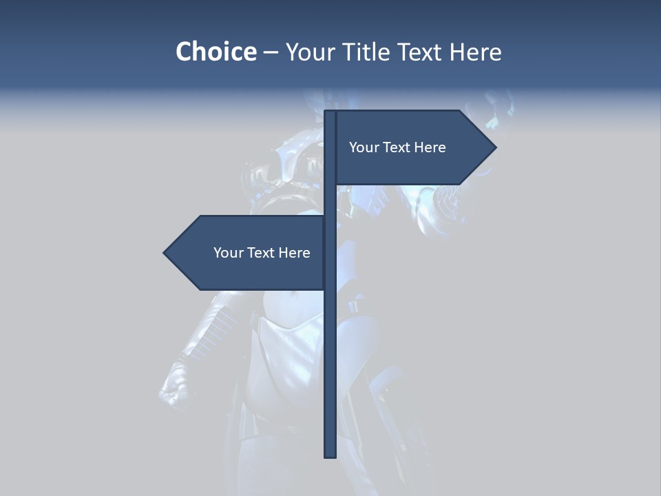 Face Beautiful Robotics PowerPoint Template