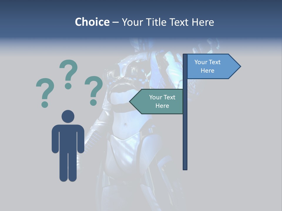 Face Beautiful Robotics PowerPoint Template