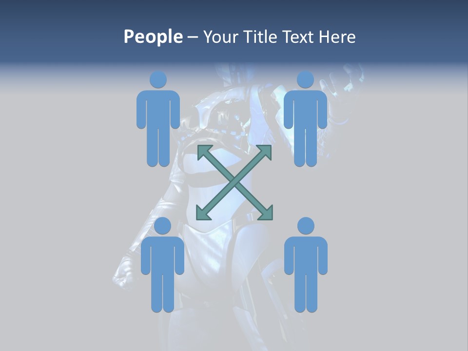 Face Beautiful Robotics PowerPoint Template