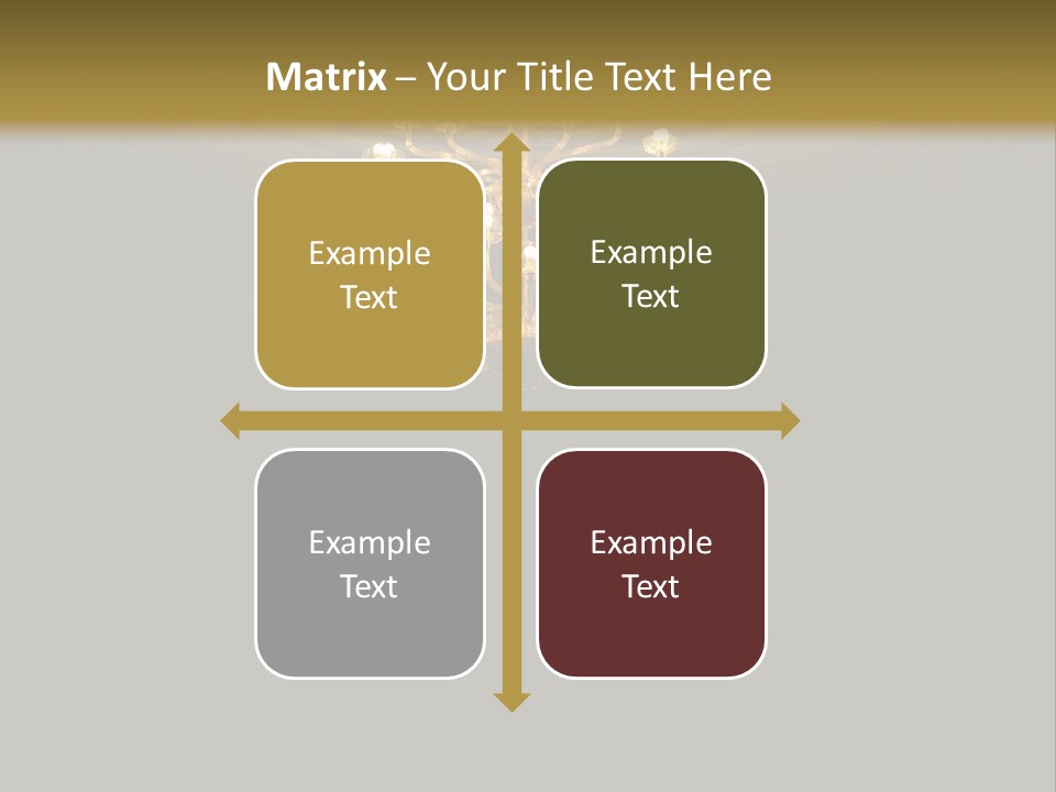 Crystal Painted Space PowerPoint Template