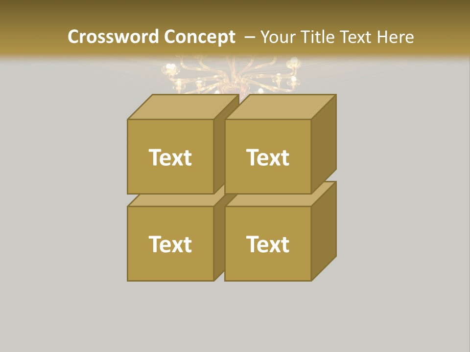 Crystal Painted Space PowerPoint Template