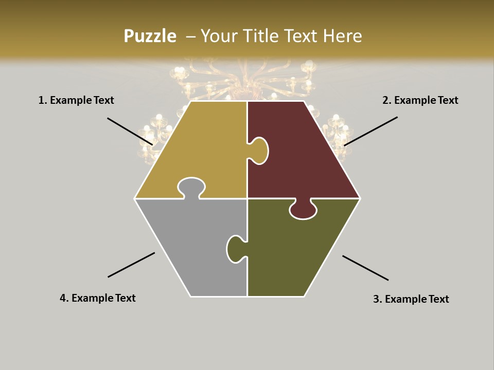 Crystal Painted Space PowerPoint Template