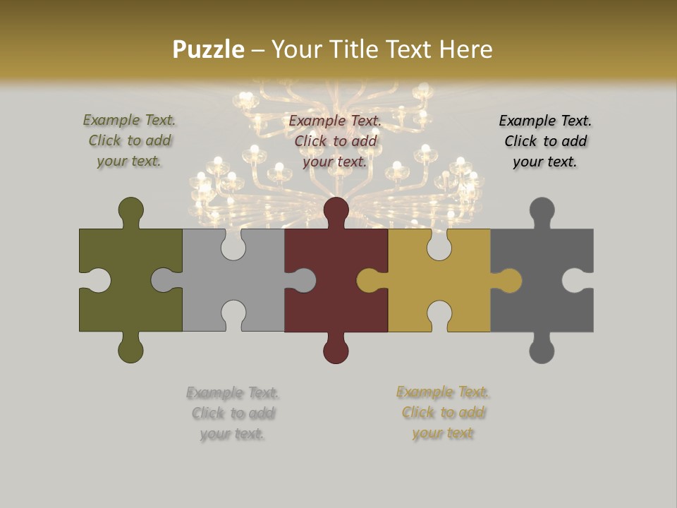 Crystal Painted Space PowerPoint Template