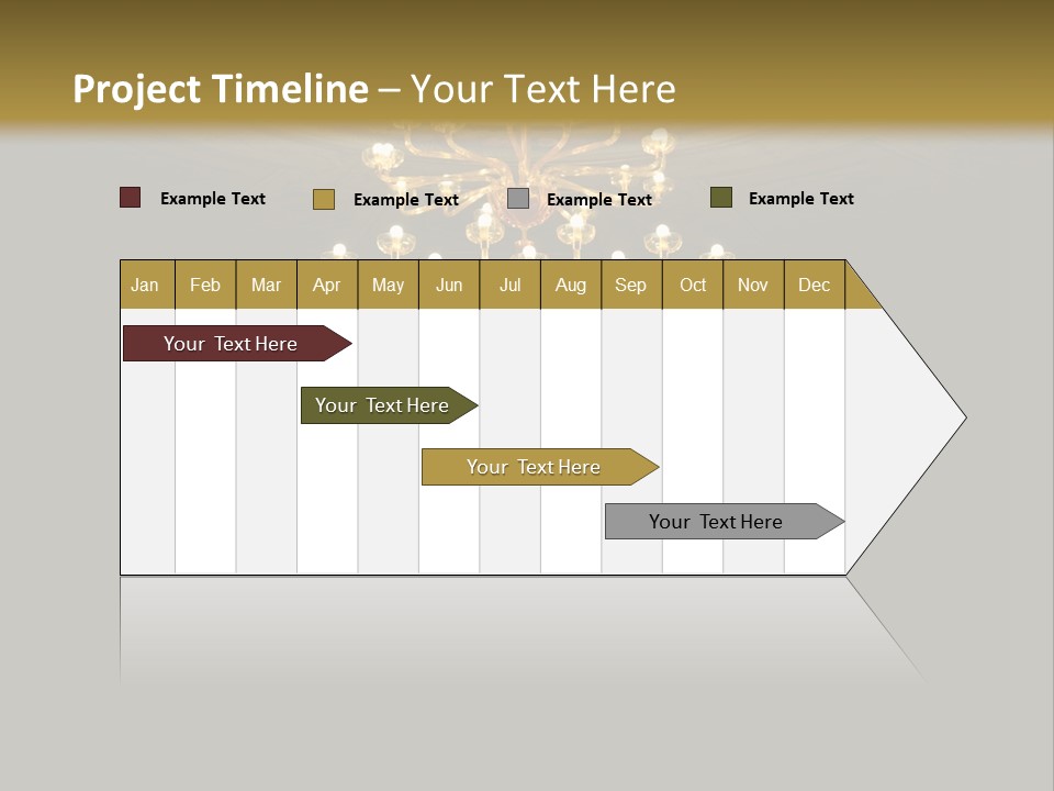 Crystal Painted Space PowerPoint Template