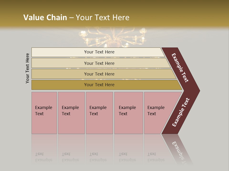 Crystal Painted Space PowerPoint Template