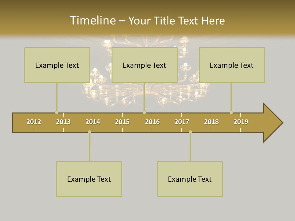 Crystal Painted Space PowerPoint Template