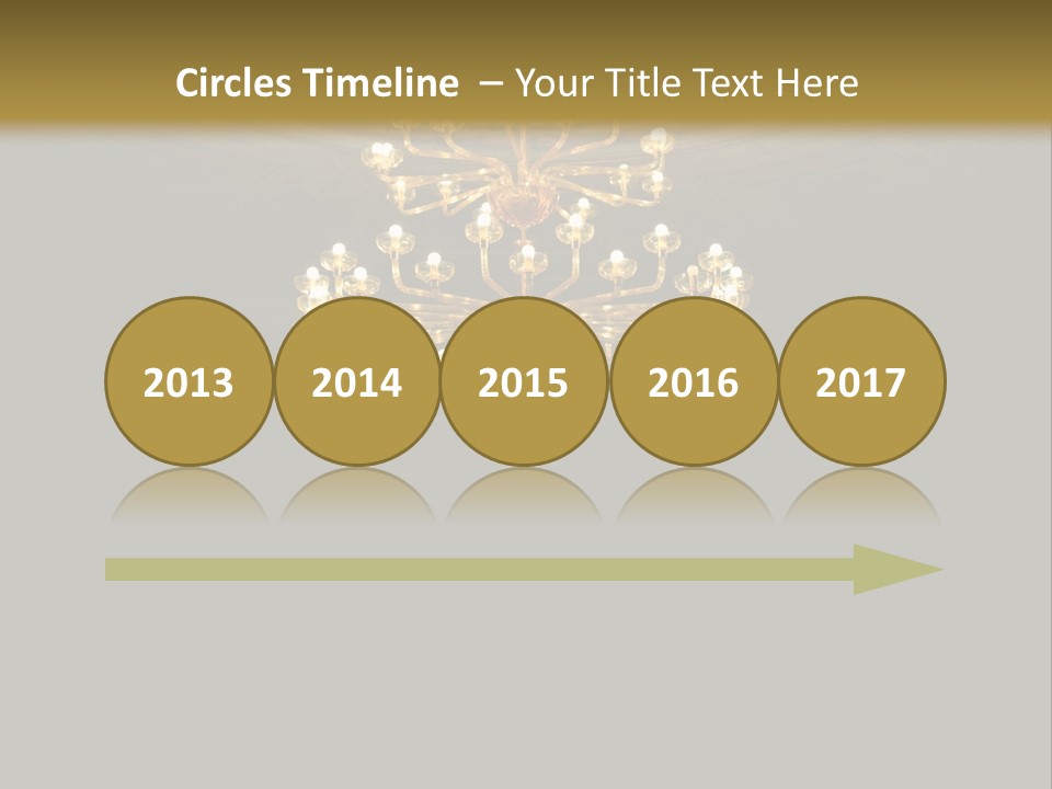 Crystal Painted Space PowerPoint Template