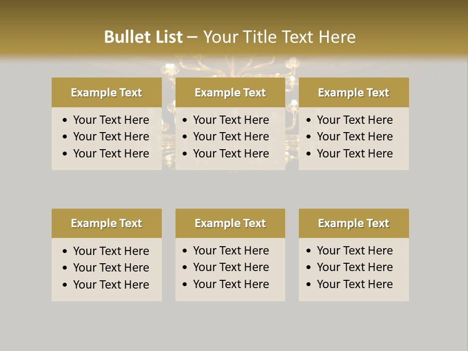 Crystal Painted Space PowerPoint Template