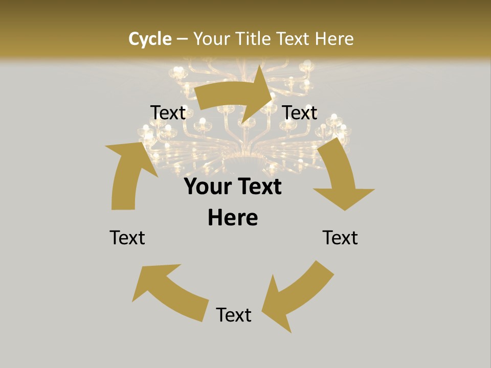 Crystal Painted Space PowerPoint Template