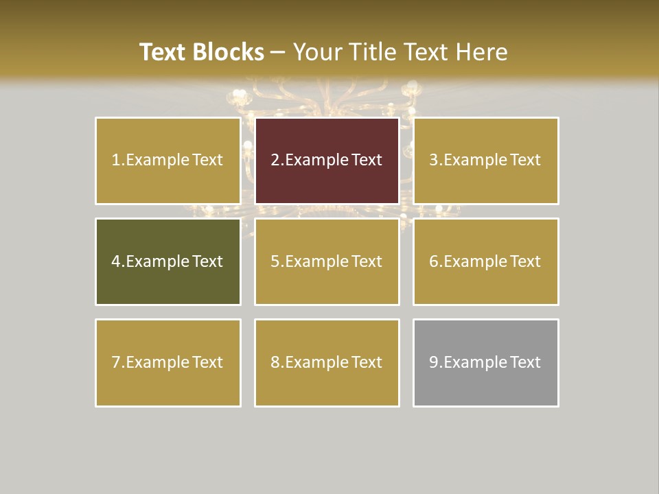 Crystal Painted Space PowerPoint Template