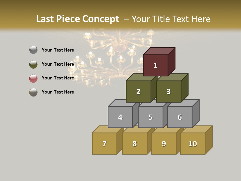 Crystal Painted Space PowerPoint Template