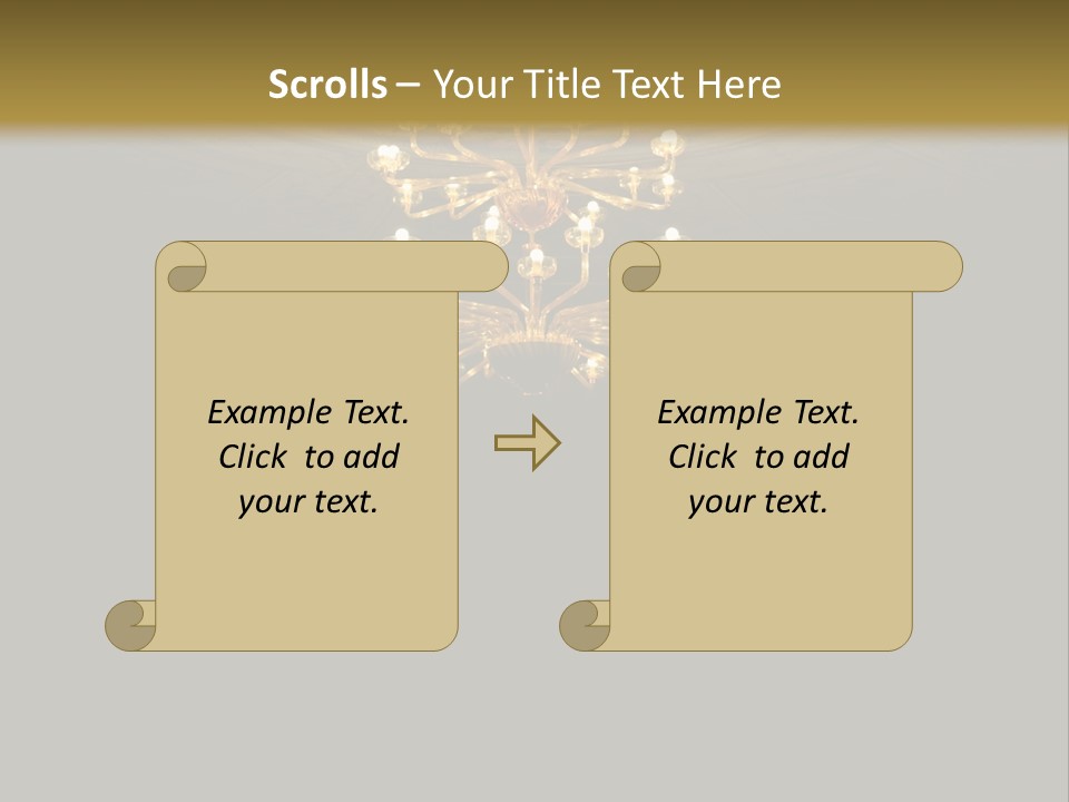 Crystal Painted Space PowerPoint Template