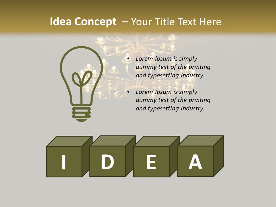 Crystal Painted Space PowerPoint Template