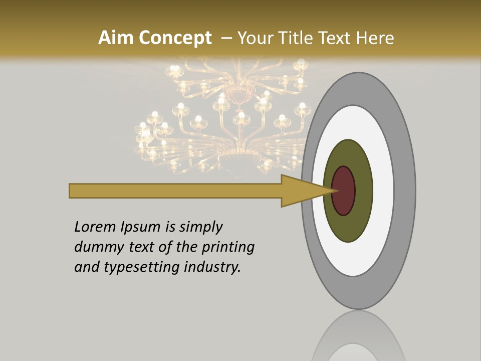 Crystal Painted Space PowerPoint Template