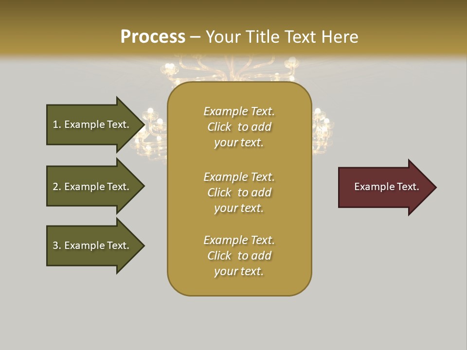 Crystal Painted Space PowerPoint Template