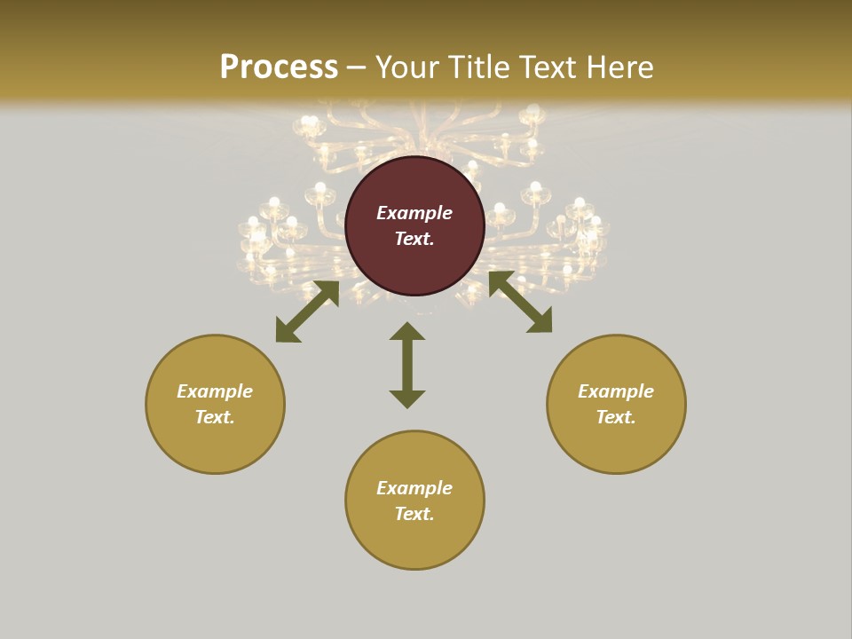 Crystal Painted Space PowerPoint Template