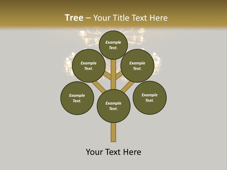 Crystal Painted Space PowerPoint Template