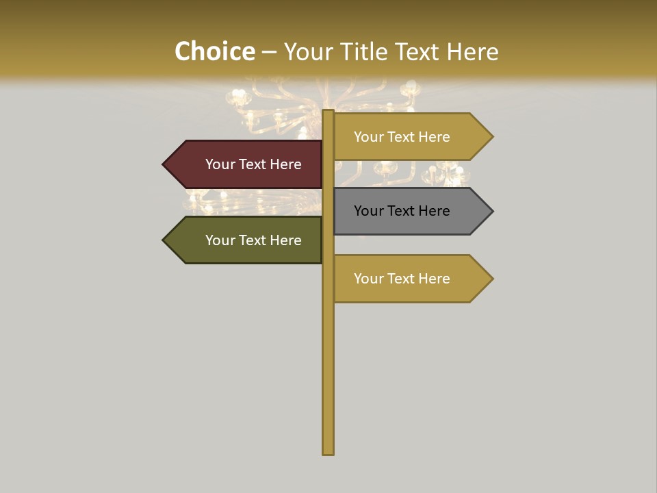 Crystal Painted Space PowerPoint Template