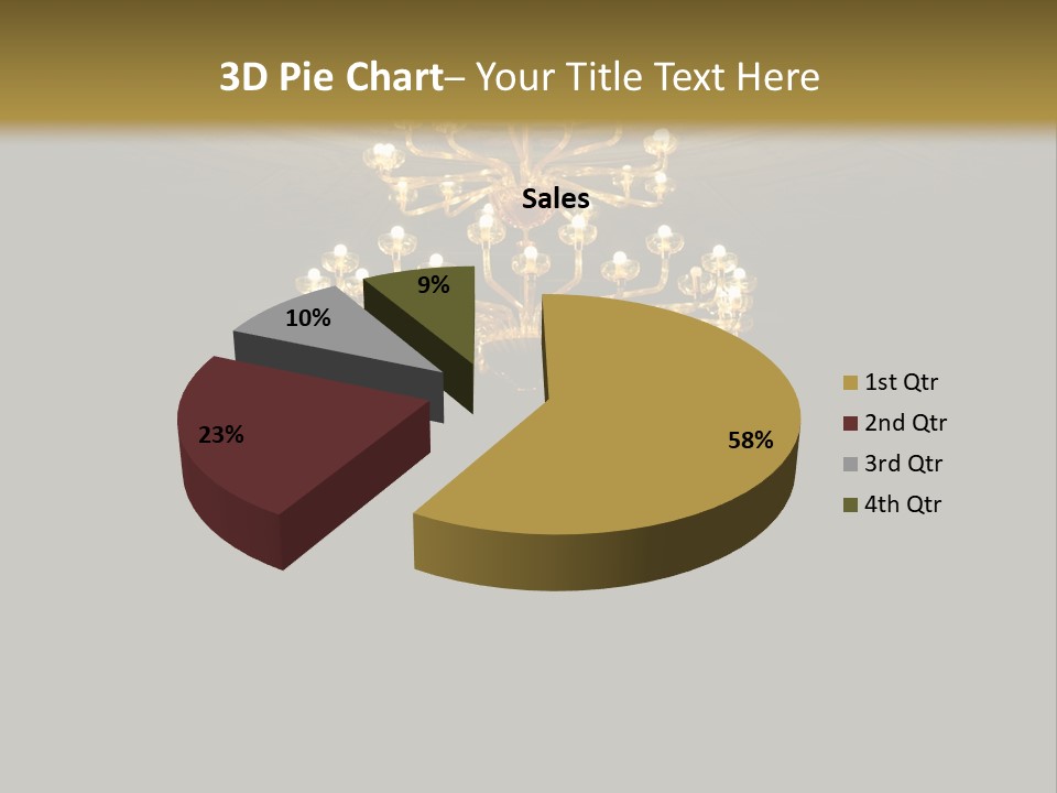 Crystal Painted Space PowerPoint Template
