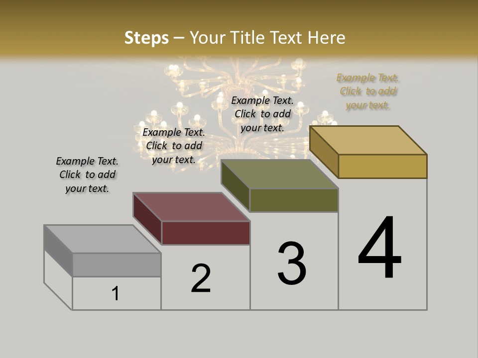 Crystal Painted Space PowerPoint Template