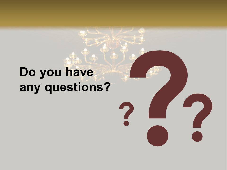 Crystal Painted Space PowerPoint Template