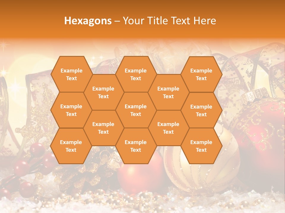 Gift New Gold PowerPoint Template