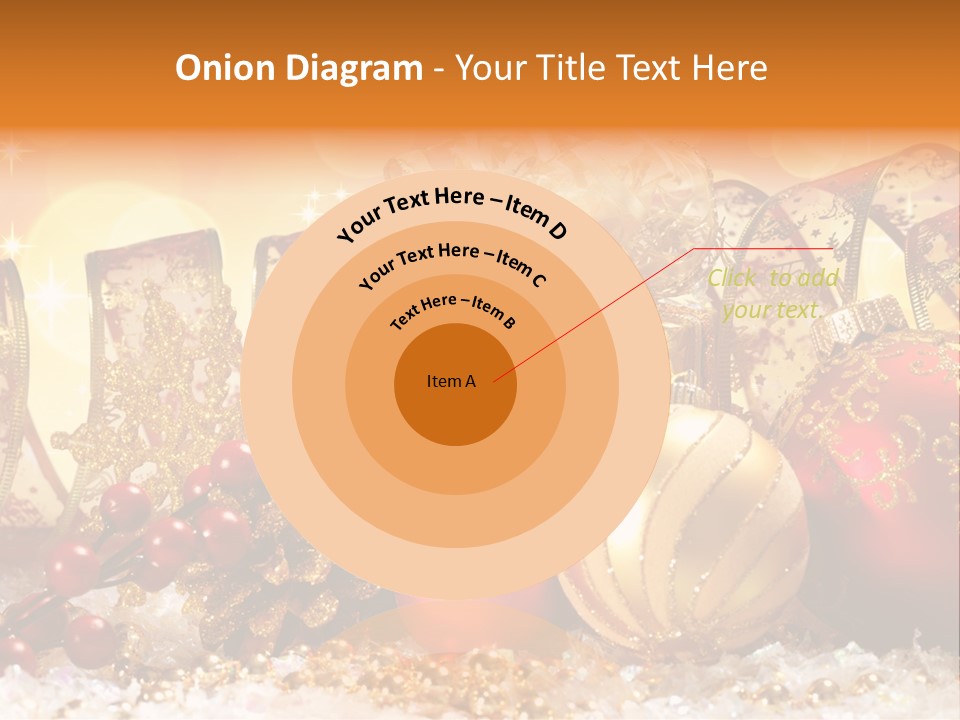 Gift New Gold PowerPoint Template