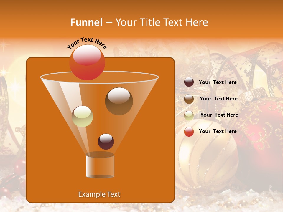 Gift New Gold PowerPoint Template