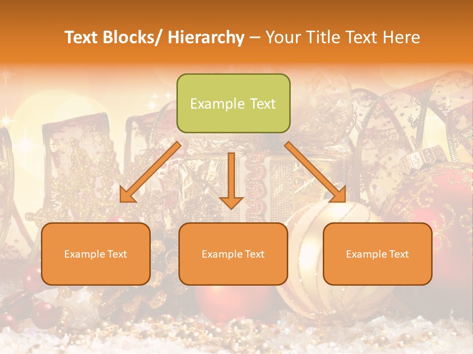 Gift New Gold PowerPoint Template