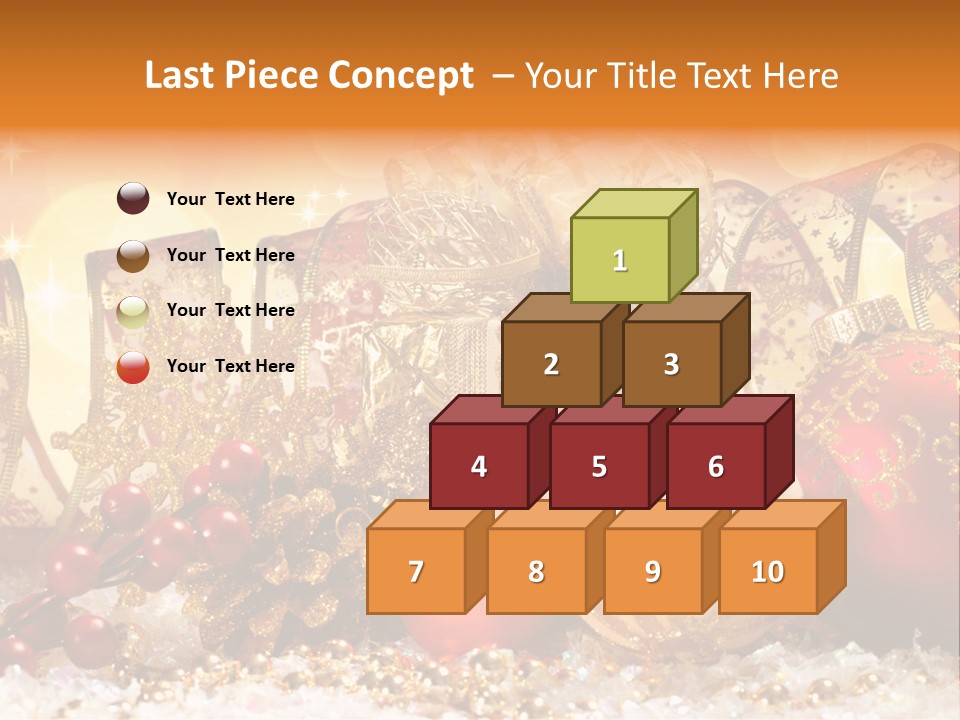 Gift New Gold PowerPoint Template