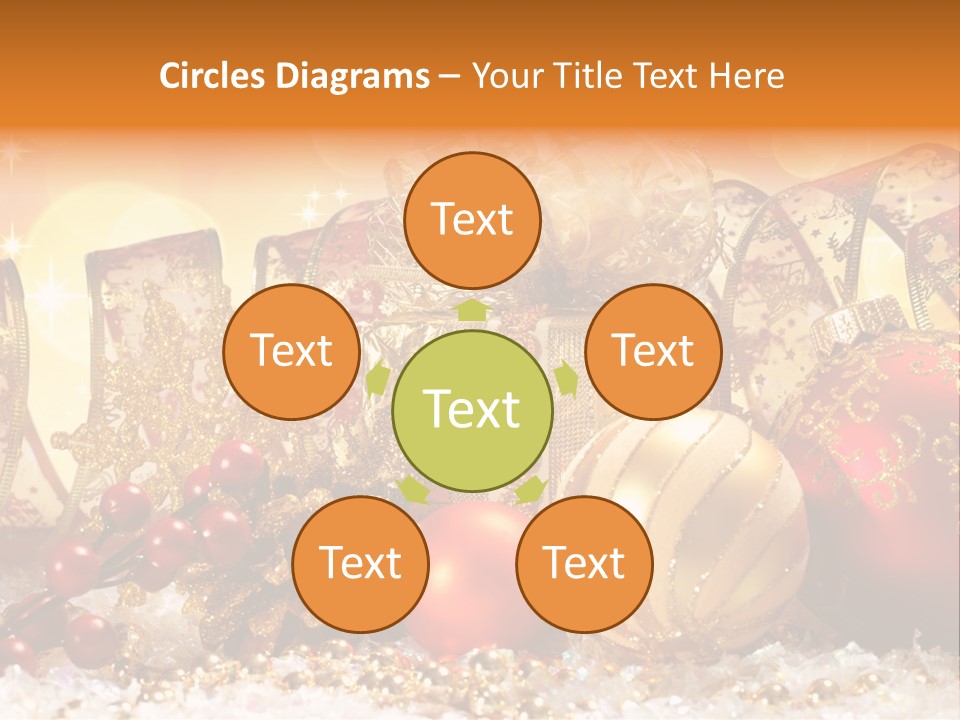 Gift New Gold PowerPoint Template