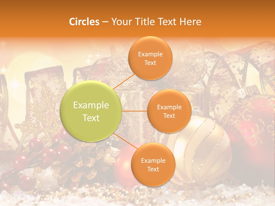 Gift New Gold PowerPoint Template