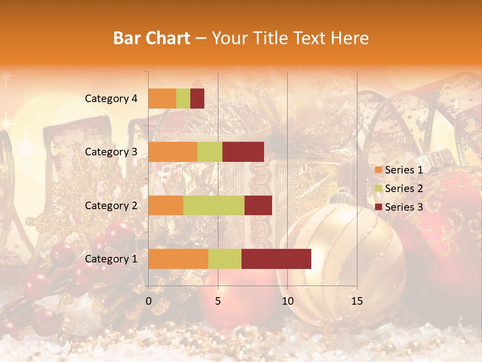 Gift New Gold PowerPoint Template